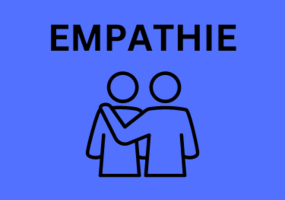 Icon Empathie 2 Personen Hand auf der Schulter